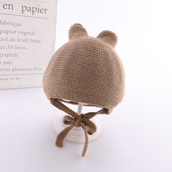 Baby Hat Cute Baby Wool 4-28 Months $17.66 Dana Fashion Color: Coffee Baby Clothing Product Details: Material: Acrylic yarn Color: Beige Huaping Zhen binaural, brown Huaping Zhen binaural, pink Huaping Zhen binaural, gray Huaping Zhen binaural, beige. Hua