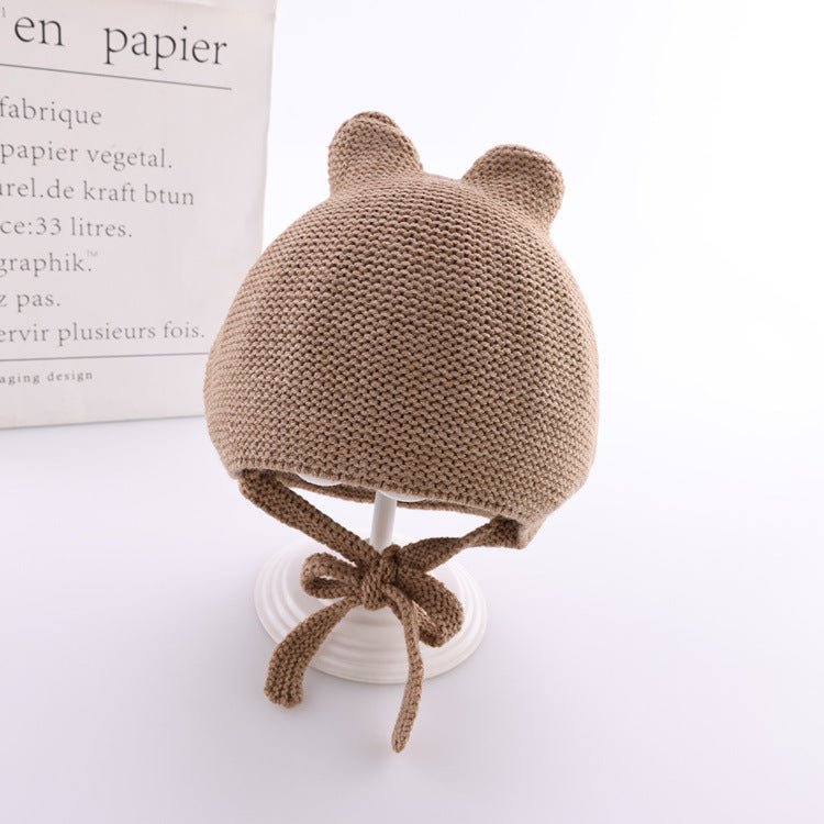 Baby Hat Cute Baby Wool 4-28 Months $17.66 Dana Fashion Color: Coffee Baby Clothing Product Details: Material: Acrylic yarn Color: Beige Huaping Zhen binaural, brown Huaping Zhen binaural, pink Huaping Zhen binaural, gray Huaping Zhen binaural, beige. Hua
