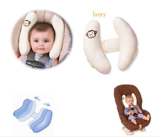 Baby head shaped pillow banana pillow $99.35 Dana Fashion Color: White Baby & Mother Fabric: polyester Filling: 100% polyester fiber Dimensions: 20*13*24 cm (box size) 26*22 cm (unfolded size)