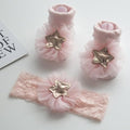  Set of golden fivepointedstar