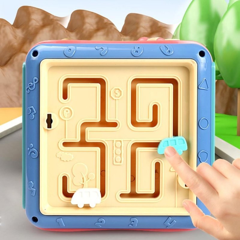 Baby hexahedron educational toys $37.72 Dana Fashion Color: Hexahedron Toys & Hobbies Kids Six Sided Box Montessori Toy Shape with Round Beads Maze Game Math Early Educational Toy Characteristics: Six-sided structure, variety of games, rich graphic color.