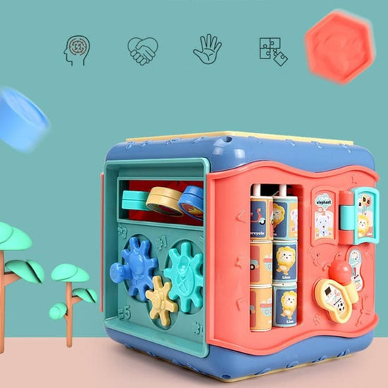 Baby hexahedron educational toys $37.72 Dana Fashion Color: Hexahedron Toys & Hobbies Kids Six Sided Box Montessori Toy Shape with Round Beads Maze Game Math Early Educational Toy Characteristics: Six-sided structure, variety of games, rich graphic color.
