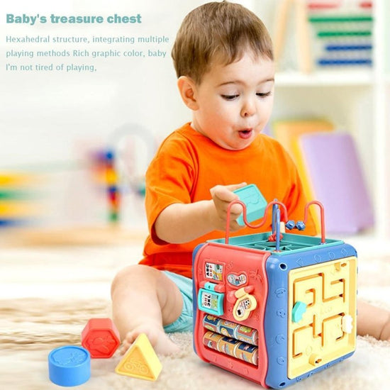 Baby hexahedron educational toys $37.72 Dana Fashion Color: Hexahedron Toys & Hobbies Kids Six Sided Box Montessori Toy Shape with Round Beads Maze Game Math Early Educational Toy Characteristics: Six-sided structure, variety of games, rich graphic color.