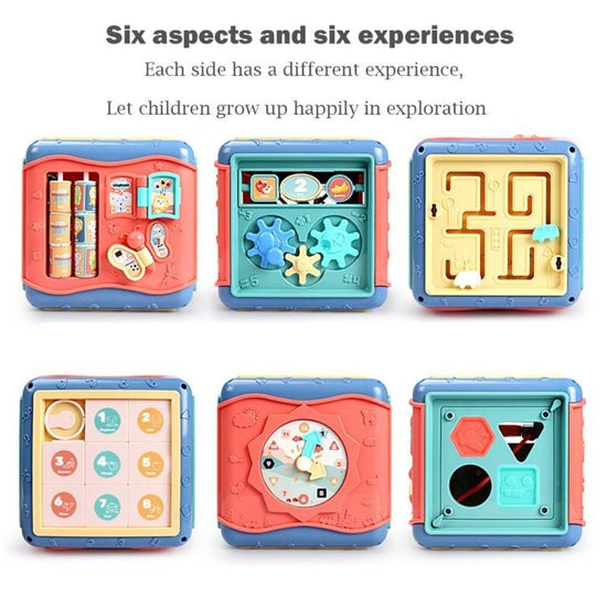 Baby hexahedron educational toys $37.72 Dana Fashion Color: Hexahedron Toys & Hobbies Kids Six Sided Box Montessori Toy Shape with Round Beads Maze Game Math Early Educational Toy Characteristics: Six-sided structure, variety of games, rich graphic color.