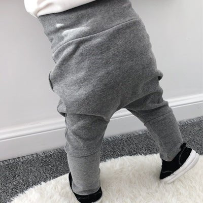 Baby High Waist Belly Pants Trousers $28.93 Dana Fashion Color: Light Grey Size: 100 Baby Clothing Product information: Length: trousers Main fabric composition: cotton Waist: high waist Reminder: In the later period, the lining is replaced with beige vel