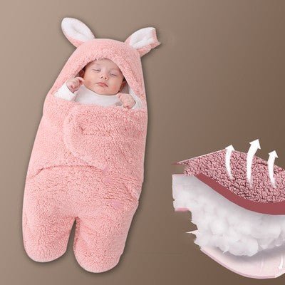 Baby Hold Newborn Thickened Out Wrap Swaddle Sleeping Bag $31.95 Dana Fashion Color: Pink leg parting Size: 62cm Baby Clothing Product information: Applicable age: Freshmen 1 month 2 months 3 months 4 months 5 months 6 months Fabric: cotton Applicable sea