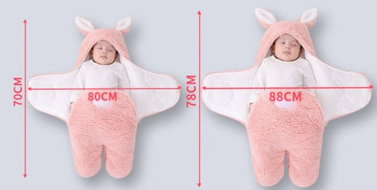 Baby Hold Newborn Thickened Out Wrap Swaddle Sleeping Bag $31.95 Dana Fashion Color: Blue lamb wool Size: 62cm Baby Clothing Product information: Applicable age: Freshmen 1 month 2 months 3 months 4 months 5 months 6 months Fabric: cotton Applicable seaso