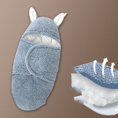 Baby Hold Newborn Thickened Out Wrap Swaddle Sleeping Bag $31.95 Dana Fashion Color: Round Legs Blue Size: 62cm Baby Clothing Product information: Applicable age: Freshmen 1 month 2 months 3 months 4 months 5 months 6 months Fabric: cotton Applicable seas