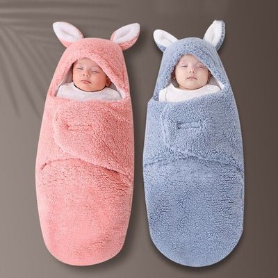 Baby Hold Newborn Thickened Out Wrap Swaddle Sleeping Bag $31.95 Dana Fashion Color: Blue lamb wool Size: 62cm Baby Clothing Product information: Applicable age: Freshmen 1 month 2 months 3 months 4 months 5 months 6 months Fabric: cotton Applicable seaso