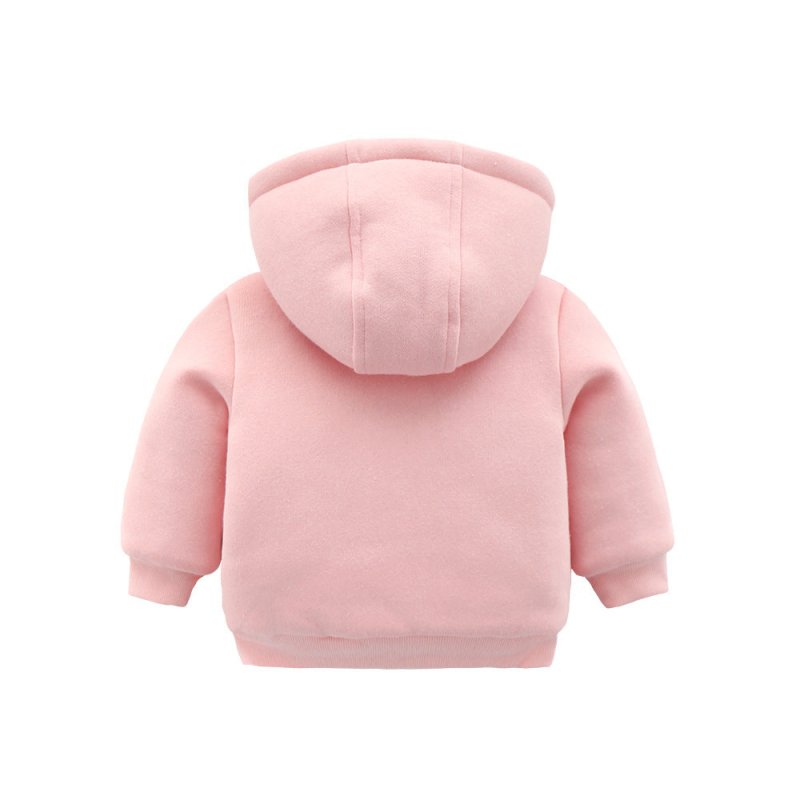 Baby hooded jacket $68.52 Dana Fashion Color: Pink Size: 100cm Baby Clothing Applicable age: 3 months 6 months 9 months 12 months 18 months 2 years old 3 years old Made of: Cotton style: Casual Collar type: round neck Applicable gender: female Whether to