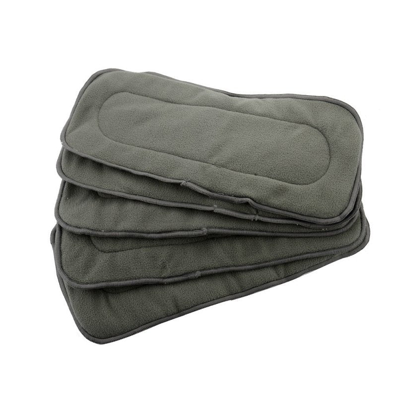 Baby infant diapers $26.72 Dana Fashion Quantity: 5pc Baby & Mother Material: 70% bamboo charcoal fiber + 30% cotton Color: grey Size: approx. 14 x 33 cm Specifications: 4 layers bamboo charcoal lining Features: more hygroscopicity, easy to dry, water res