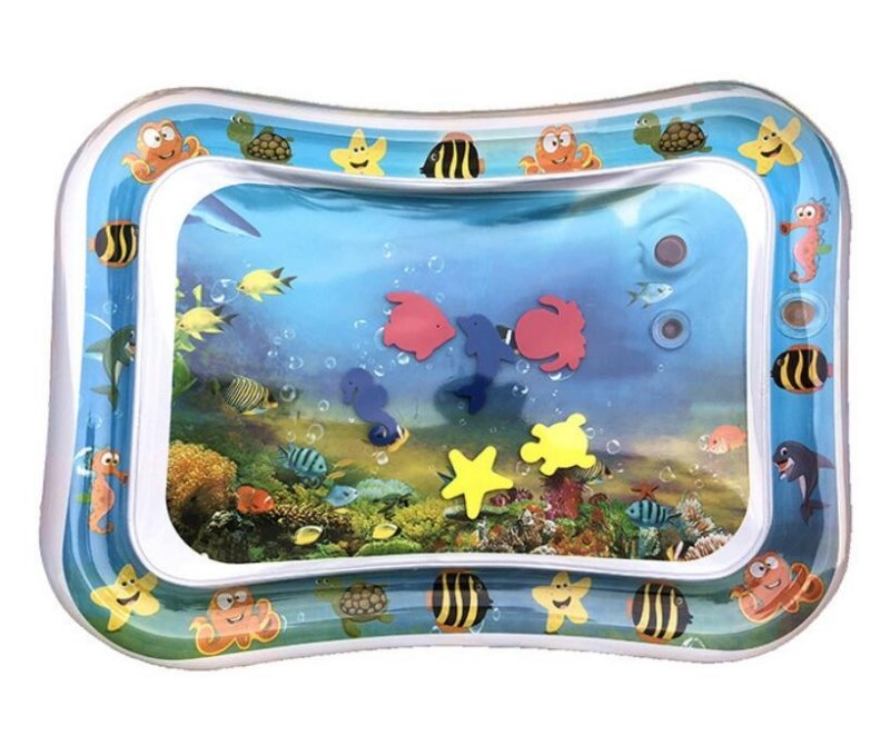 Baby Inflatable Water Mat, Infants Summer Beach Water Mat Patted Pad Water Cushion For Infants Toddlers Summer Activity Play Toys Baby Pillows $17.28 Dana Fashion style: No packaging Toys & Hobbies Overview: PVC Water-filled baby Patted pad, exercise your