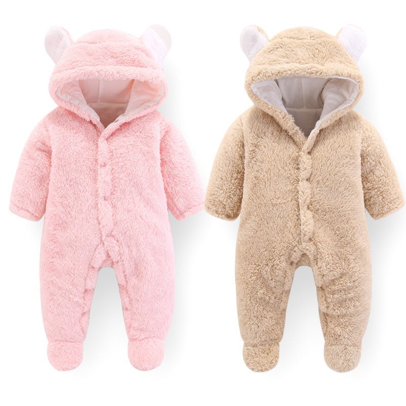 Baby jumpsuit romper newborn outfit $43.59 Dana Fashion Color: Camel Size: 59cm Baby Clothing Clothing table Clothes length Chest circumference Sleeve Length Shoulder to crotch Recommended height 3M 53 28 21 28 59CM 6M 56 29 22 30 66CM 9M 59 31.5 23.5 33