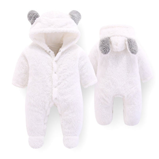 Baby jumpsuit romper newborn outfit $21.86 Dana Fashion Color: White Size: 59cm Baby Clothing Clothing table Clothes length Chest circumference Sleeve Length Shoulder to crotch Recommended height 3M 53 28 21 28 59CM 6M 56 29 22 30 66CM 9M 59 31.5 23.5 33
