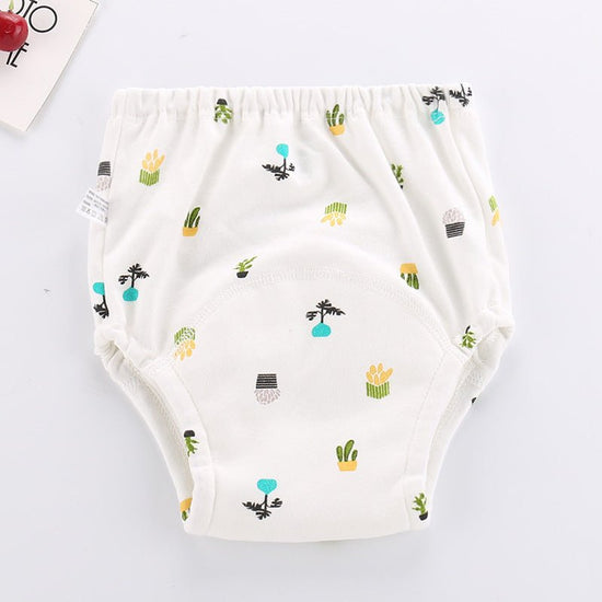 Baby Lala Breathable Urine-proof Training Pants $13.12 Dana Fashion Color: Cactus A Size: 100yards Baby Clothing Product information: Applicable age: 6-12 months, 0-6 months Colors: dog, cow, ladybug, pink cat, lion, sheep, duck, ice cream, elephant, monk