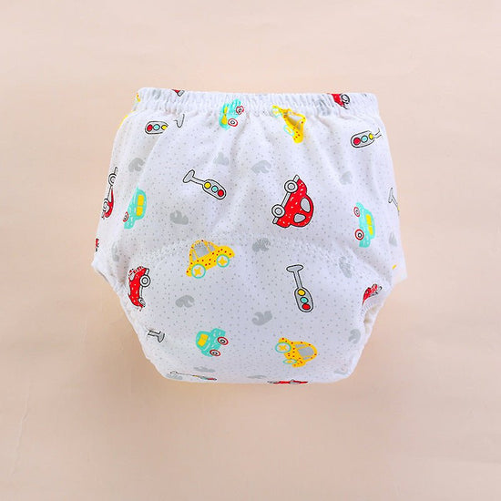 Baby Lala Breathable Urine-proof Training Pants $11.70 Dana Fashion Color: Trolley Size: 100yards Baby Clothing Product information: Applicable age: 6-12 months, 0-6 months Colors: dog, cow, ladybug, pink cat, lion, sheep, duck, ice cream, elephant, monke