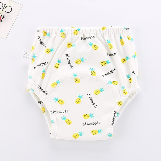 Baby Lala Breathable Urine-proof Training Pants $13.12 Dana Fashion Color: Pineapple Size: 100yards Baby Clothing Product information: Applicable age: 6-12 months, 0-6 months Colors: dog, cow, ladybug, pink cat, lion, sheep, duck, ice cream, elephant, mon
