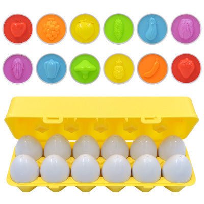 Baby Learning Educational Toy Smart Egg Toy Games Shape Matching Sorters Toys Montessori Eggs Toys For Kids Children $27.12 Dana Fashion Color: 2style Toys & Hobbies Overview: 1. SORT & MATCH BY COLOR OR SHAPE: Educational egg toy is like a real egg size