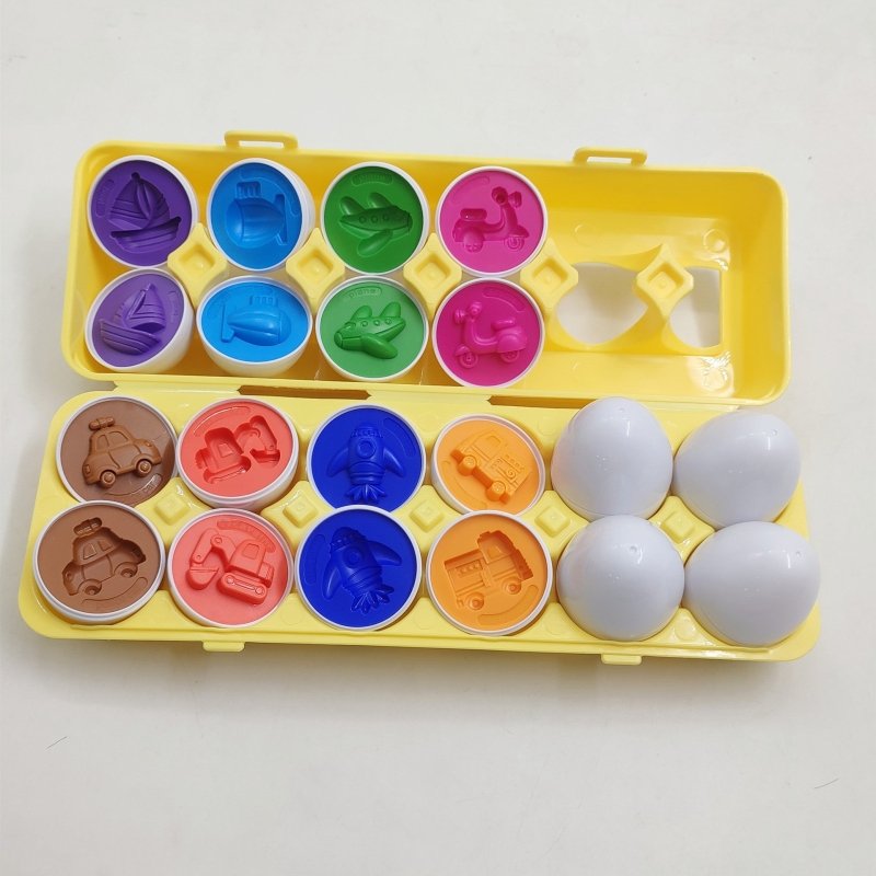 Baby Learning Educational Toy Smart Egg Toy Games Shape Matching Sorters Toys Montessori Eggs Toys For Kids Children $27.67 Dana Fashion Color: Car. Toys & Hobbies Overview: 1. SORT & MATCH BY COLOR OR SHAPE: Educational egg toy is like a real egg size ma
