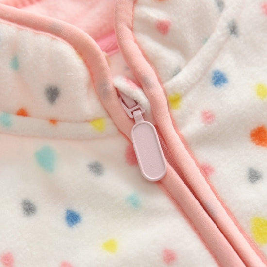 Baby Long Sleeve Stand Collar Polar Fleece Jacket $32.16 Dana Fashion Color: White Size: 100cm Baby Clothing Collar type: stand-up collar Fabric technology: fleece, soft treatment Sleeve length: long sleeve Hooded or not: not hooded Fabric name: Polar fle