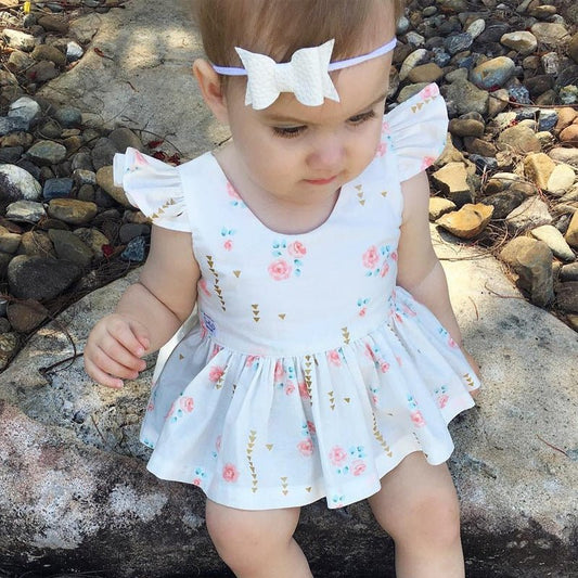 Baby Love Lvkong Dress Female Baby Fly Sleeve Flower Print Dress Cotton Children New Kids Clothing $18.33 Dana Fashion Size: 100 Baby Clothing Baby love lvkong dress female baby fly sleeve flower print dress cotton children new kids clothing