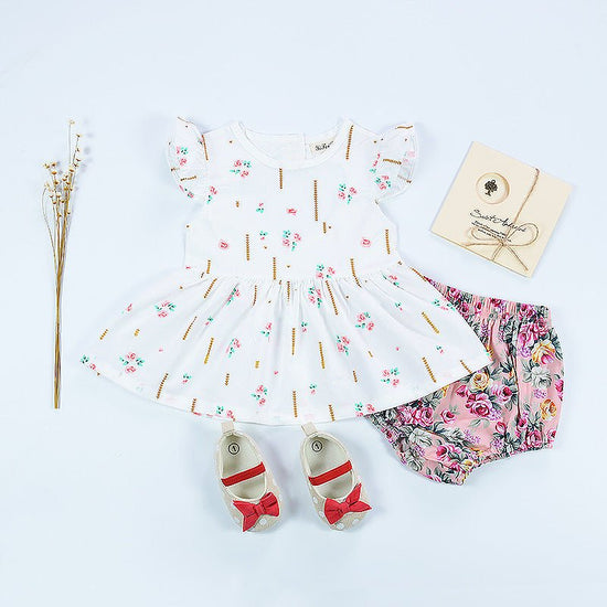 Baby Love Lvkong Dress Female Baby Fly Sleeve Flower Print Dress Cotton Children New Kids Clothing $18.33 Dana Fashion Size: 100 Baby Clothing Baby love lvkong dress female baby fly sleeve flower print dress cotton children new kids clothing