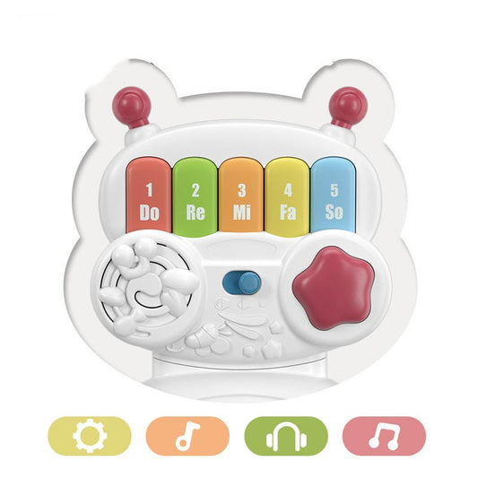 Baby Musical Keyboard $67.75 Dana Fashion Color: White Toys & Hobbies Material: ABS, pc electronic components Specification: 30.5*24*7cm Packing method: color box Ability training: Emotion, vision, intellectual development, crawling, manual brain, graspin