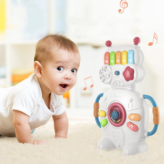 Baby Musical Keyboard $67.75 Dana Fashion Color: White Toys & Hobbies Material: ABS, pc electronic components Specification: 30.5*24*7cm Packing method: color box Ability training: Emotion, vision, intellectual development, crawling, manual brain, graspin