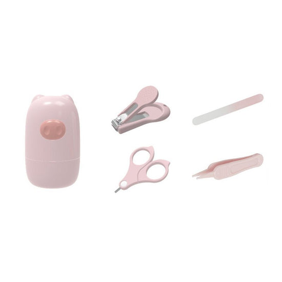 Baby nail clippers set $23.60 Dana Fashion Color: Pink pig Baby & Mother Size: as shown Material: Silicone + Plastic + Stainless Steel Applicable age: newborn baby