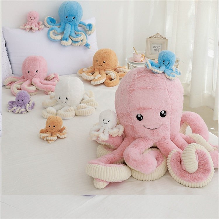 Baby Octopus Plush Toy $18.13 Dana Fashion Color: Light Brown high: 18 cm Toys & Hobbies Filling material: PP cotton Plush classification: short plush Filling material: PP cotton Plush classification: short plush
