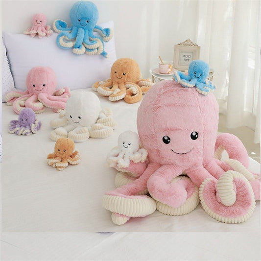 Baby Octopus Plush Toy $18.13 Dana Fashion Color: Light Brown high: 18 cm Toys & Hobbies Filling material: PP cotton Plush classification: short plush Filling material: PP cotton Plush classification: short plush