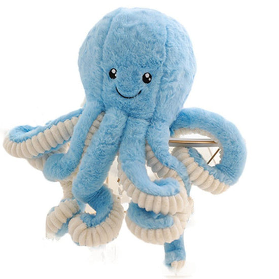 Baby Octopus Plush Toy $28.72 Dana Fashion Color: Light blue high: 18 cm Toys & Hobbies Filling material: PP cotton Plush classification: short plush Filling material: PP cotton Plush classification: short plush