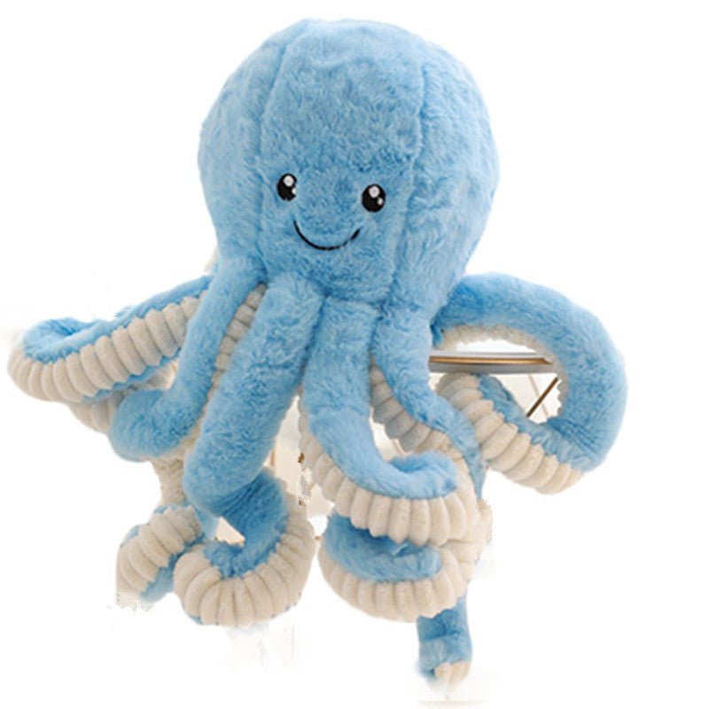 Baby Octopus Plush Toy $28.72 Dana Fashion Color: Light blue high: 18 cm Toys & Hobbies Filling material: PP cotton Plush classification: short plush Filling material: PP cotton Plush classification: short plush