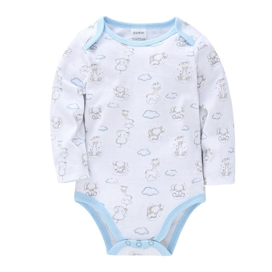 Baby Onesies $9.92 Dana Fashion Color: Giraffe full print HY2319 Child size: 0 3 Baby Clothing Product information: Fabric Name: Knitting Applicable gender: neutral/male and female Sleeve length: long sleeve Whether the hair/excess thread ends are trimmed