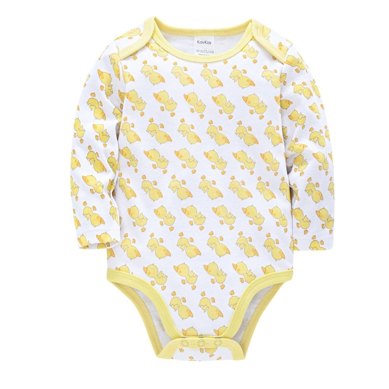 Baby Onesies $9.92 Dana Fashion Color: Little yellow duck HY2423 Child size: 0 3 Baby Clothing Product information: Fabric Name: Knitting Applicable gender: neutral/male and female Sleeve length: long sleeve Whether the hair/excess thread ends are trimmed