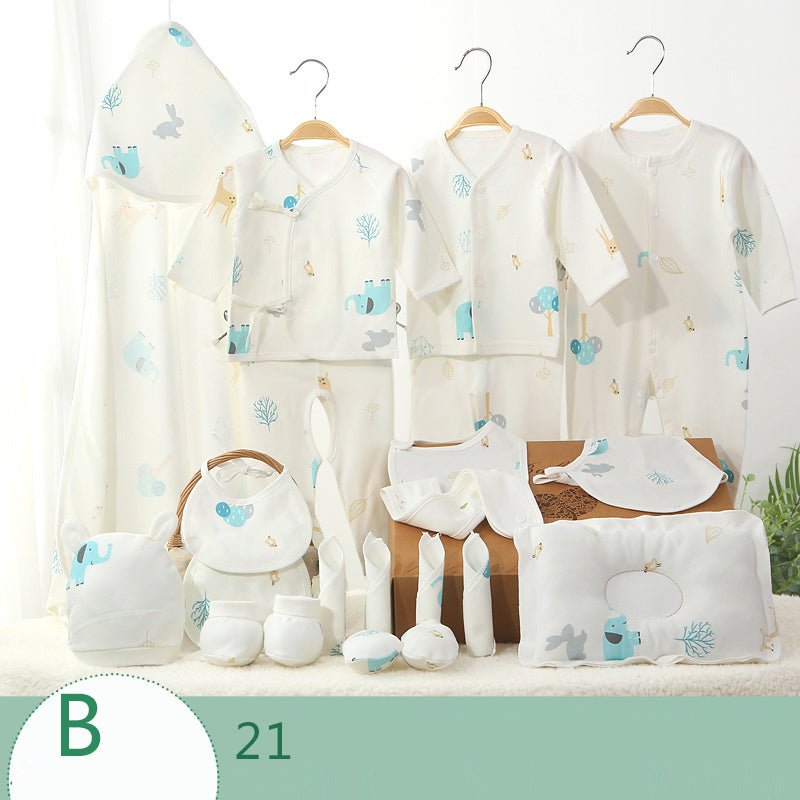 Baby pajamas underwear set $85.16 Dana Fashion Color: 02Blue Size: 59cm Style: B Baby Clothing Applicable age: Freshman 3 months 6 months 12 months Made of: Cotton style: Casual Applicable gender: Universal Clothing placket: single breasted Number of piec