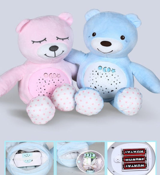 Baby Penguin Star Projection Plush Toy $39.27 Dana Fashion Color: Blue style: A Toys & Hobbies Product information: Category plush doll Modeling category animal Animal classification bear Brand Other Packing: color box, opp bag Filling material: sponge Pl