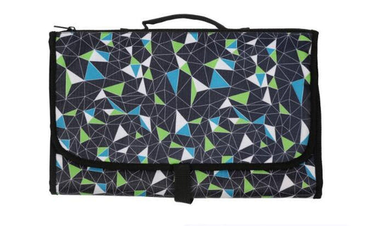 Baby Portable Foldable Washable Compact Travel Nappy Diaper Changing Mat Waterproof Baby Floor Mat Change Play Mat & Storage Bag $27.96 Dana Fashion Color: Black Baby & Mother Overview: - You can put paper towels, diapers and other items inside and you ca