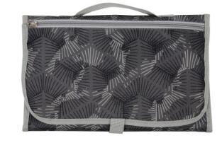 Baby Portable Foldable Washable Compact Travel Nappy Diaper Changing Mat Waterproof Baby Floor Mat Change Play Mat & Storage Bag $28.21 Dana Fashion Color: Black grey Baby & Mother Overview: - You can put paper towels, diapers and other items inside and y
