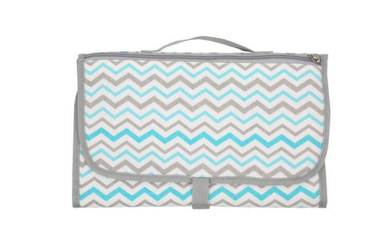 Baby Portable Foldable Washable Compact Travel Nappy Diaper Changing Mat Waterproof Baby Floor Mat Change Play Mat & Storage Bag $25.76 Dana Fashion Color: Colorful Baby & Mother Overview: - You can put paper towels, diapers and other items inside and you