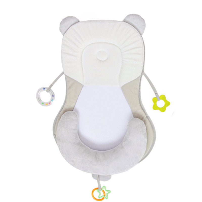 Baby Positioning Pad Sleeping Pad Anti-Deflection Head Correction Pillow $120.09 Dana Fashion Color: White Baby & Mother Product Information Pillow Type: Stereotyped Pillow Pillow Shape: Sleeping Pad Shaped Pillow Pillow Filling: Polyester Fiber Suitable