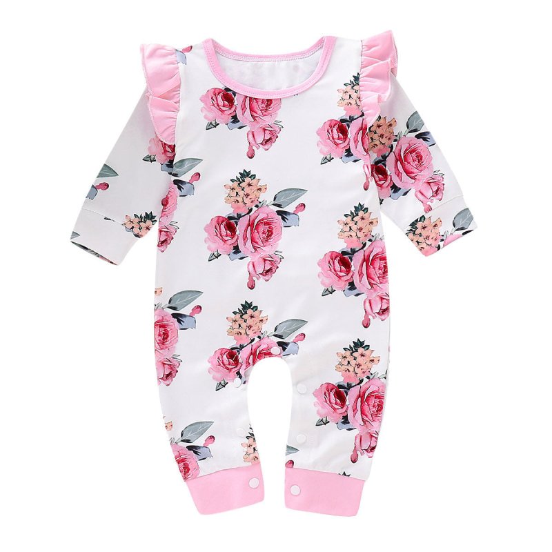 Baby print jumpsuit $14.47 Dana Fashion Color: White Size: 100cm Baby Clothing Hooded or not: not hooded Thickness: General Fabric name: Cotton Main fabric composition: cotton Main fabric ingredient content: 95 (%) Security level: Class B Closed style: si