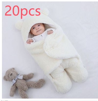 Baby Quilted Sleeping Bag Wrapper $582.60 Dana Fashion Color: White Size: 3M style: 20pcs Baby Clothing Product Details Fabric: Cotton Blend Lining: Cotton fiber Filling: polyester cotton pattern: plain Color: white, red, gray, light blue, pink, khaki Siz