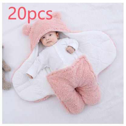 Baby Quilted Sleeping Bag Wrapper $581.53 Dana Fashion Color: Pink Size: 3M style: 20pcs Baby Clothing Product Details Fabric: Cotton Blend Lining: Cotton fiber Filling: polyester cotton pattern: plain Color: white, red, gray, light blue, pink, khaki Size