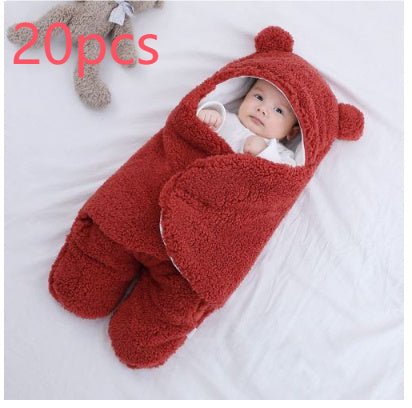 Baby Quilted Sleeping Bag Wrapper $580.10 Dana Fashion Color: Red Size: 3M style: 20pcs Baby Clothing Product Details Fabric: Cotton Blend Lining: Cotton fiber Filling: polyester cotton pattern: plain Color: white, red, gray, light blue, pink, khaki Size: