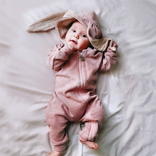 Baby Rompers Jumpsuit Newborn Clothing $20.90 Dana Fashion Color: Grey Size: 59cm Baby Clothing Material: COTTON Pattern Type: Solid Department Name: Baby Collar: O-Neck Closure Type: zipper Item Type: Rompers Gender: Unisex Sleeve Length(cm): Full Fit: F