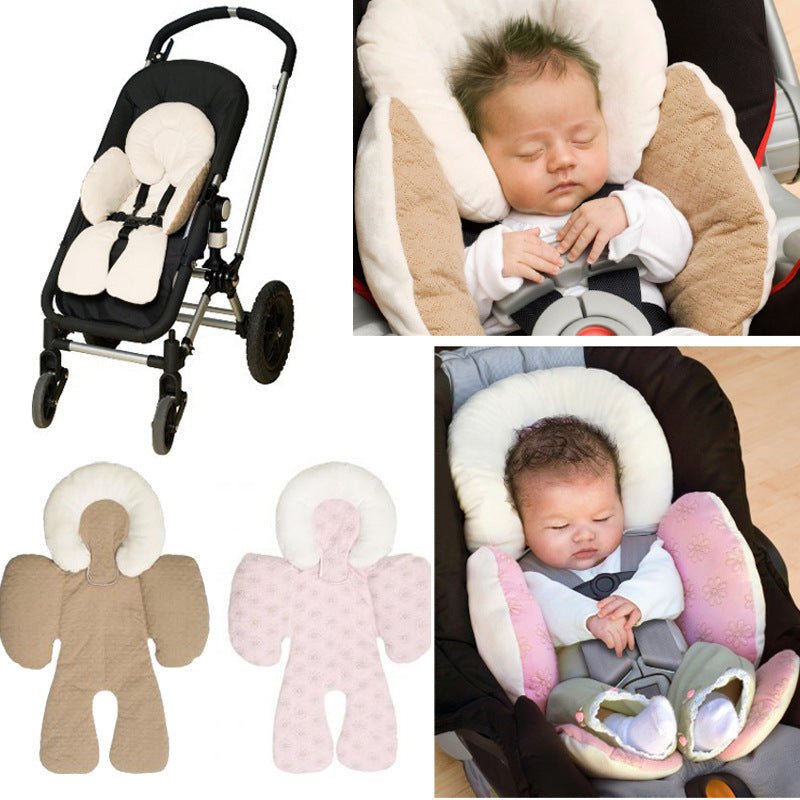 Baby Safety Car Seat Cushion Stroller Universal Protection Cushion $37.99 Dana Fashion Color: Graphite Grey Baby Clothing Overview 1.It can be used not only as a stroller pad in a stroller but also as a car mat on a safety seat, as a seat cushion on a bab