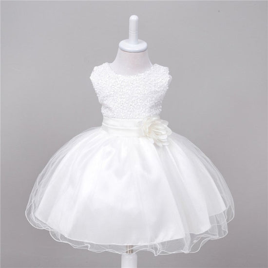 Baby Sequin Dress Flower Girl Wedding Princess Dress $25.86 Dana Fashion Color: White Size: L Baby Clothing Product information: Material: Polyester F iber (Polyester) Style: P rincess Features: Dresses Colour: White，Pink , Blue, Green, Red, Gray，Dark Blu