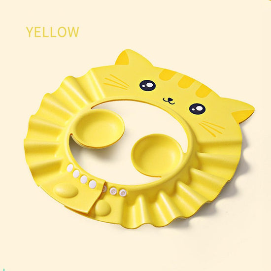 Baby Shampoo Baby Children Waterproof Ear Protection Men And Women Children Bathing Hair Shower Cap $28.00 Dana Fashion Color: Yellow Baby Clothing Product information: Material: EVA Is the size adjustable: adjustable Pattern type: cartoon Gender: newborn