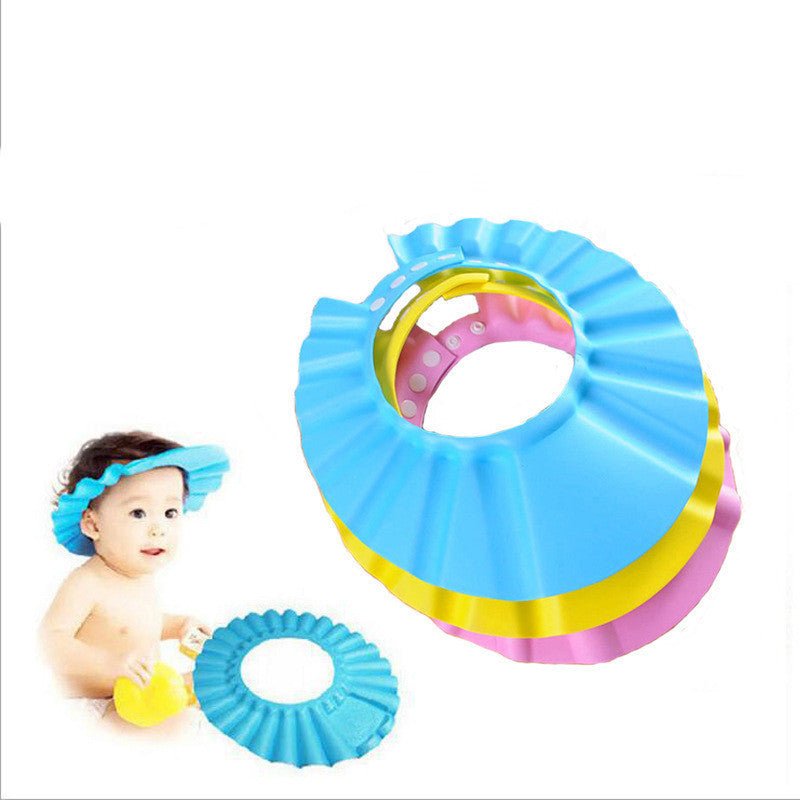 Baby Shampoo Cap, Toddler Shampoo Cap, Children Shower Cap, Baby Shower Cap Adjustable $20.00 Dana Fashion Color: Pink Baby Clothing Product Information Material: Cpe Applicable People: Children Color: Pink, Yellow, Sky Blue Style; Solid Color Net Weight: